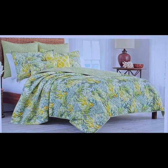 Tommy Bahama Cuba Cabana King Quilt Set 